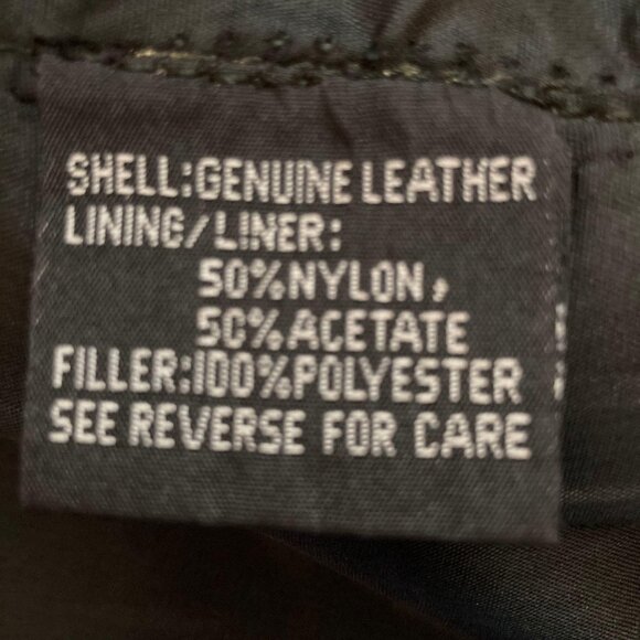 Hot Leathers Vest XL Black Snap Front Indian Headdress Applique Sleeveless - Picture 6 of 9